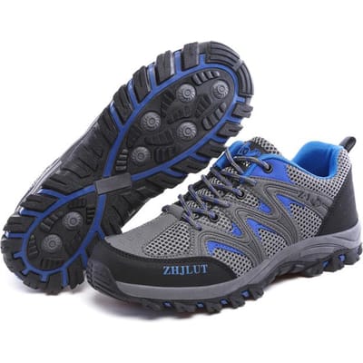 Chaussures de randonnée hommes femmes maille baskets respirant mode chaussures de montagne garçon printemps automne été chaussures de travail en plein air Trekking 39