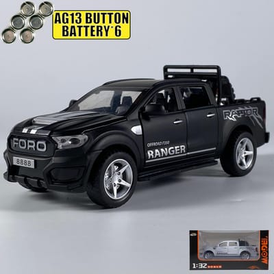 1:32 Ford Ranger Raptor Stijl Off Road Pick-up F350 Livery Editie Legering Spuitgietmodel Auto Bureau Display Verzamelaar Ornaments