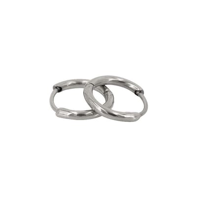 Kalli edelstalen Oorbel 1893 Zilver 11mm