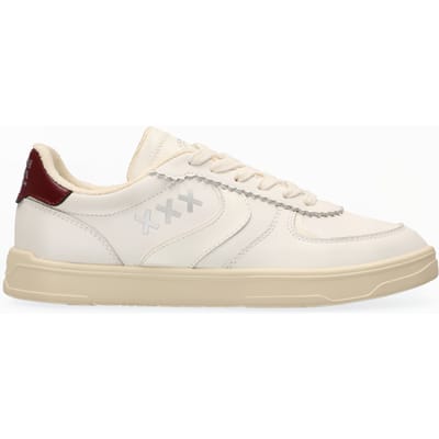 Scotch & Soda Nixie White-bordeaux Talla: 37 | Zapatillas Deportivas Outlet | Mujer | Blanco