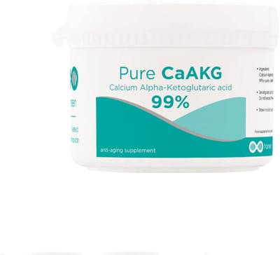 Calcium-Akg - 100 gram pure (ca-akg) poeder (+99%) - 50 tot 100 hoge doseringen - Onafhankelijk getest op zuiverheid - Europees lab kwailiteit - Sport & Longevity Supplemement
