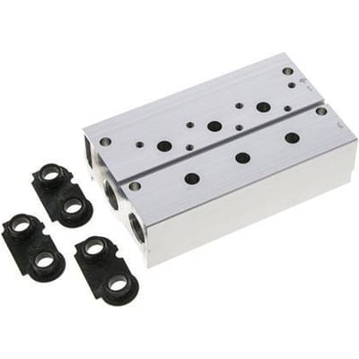 4xG3/8'' Manifold 3-Stations Festo 8026298 VABM-B10-25S-G38-3-P3