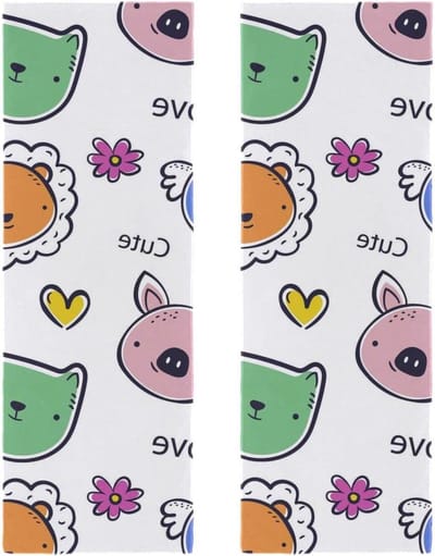 Microvezel Gym Handdoeken - Sporthanddoeken Zacht - Zweet Afvegen - Super Absorberend - 29.5x81.5cm - Meerkleurig