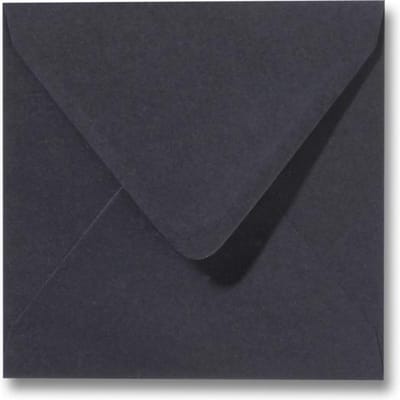 Envelop 14 X 14 Zwart, 60 stuks