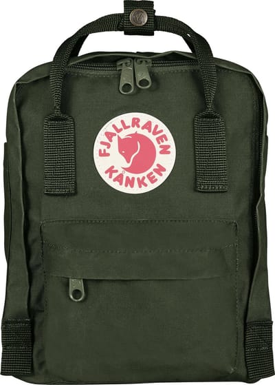 Fjällräven Kånken Mini Unisex Rugzak - Forest Green