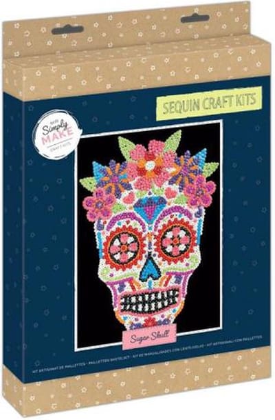 Simply Make Sequin Craft Kit - Sugar Skull