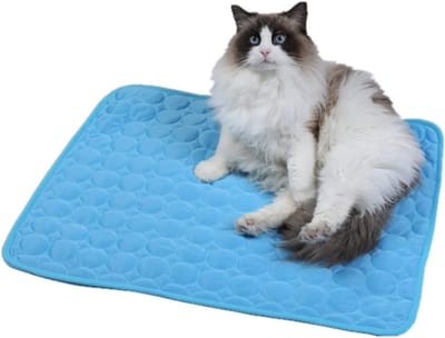 Duurzame Zelfkoelende Dierenmat voor Honden en Katten - Ideaal voor Warme Zomerdagen, Koelpad met IJszijde - Verkoelende Pet Mat voor Huisdieren