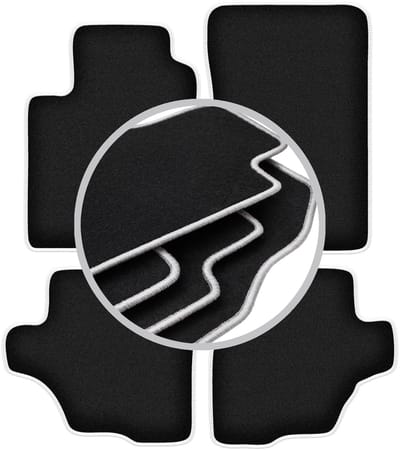 CARLUX-SILVER automatten voor: Suzuki Gran Vitara I 3-deurs (1998-2005)