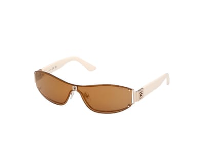 Guess Gu00263 Dames Zonnebril Zwart Brown Mirror/CAT2 Vrouw