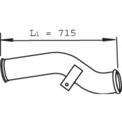 Uitlaatpijp DINEX 21297