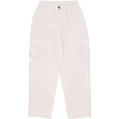 Trainingsbroek voor dames W Sportswear Essential Woven Broek met hoge taille Cargo Lt Orewood Brn/sail