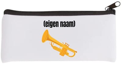 Akyol - trompet met eigen naam Etui - Trompet - muziek liefhebbers - iemand die houdt van trompetten - verjaardag - cadeau - kado - geschenk - 20 bij 9 cm