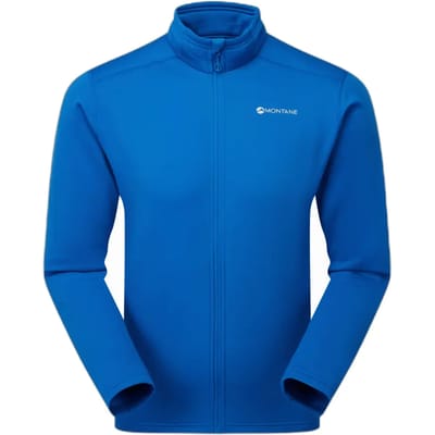 Montane Fury Lite Fleece Met Volledige Rits Blauw M Man