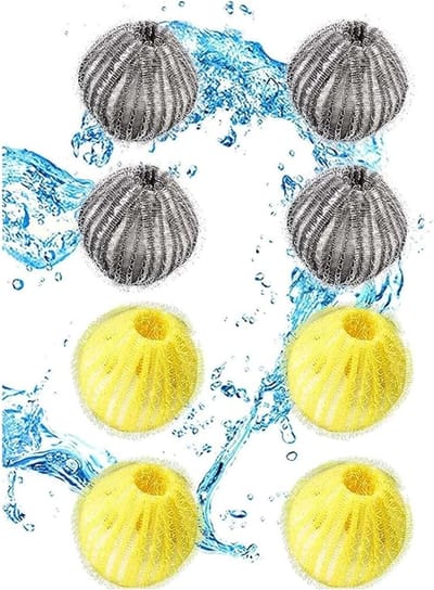 Efficiënte 8 Packs Haarballen voor Wasmachine - Lintvanger, Dierenharen Verwijderaar en Onderhoudsaccessoire