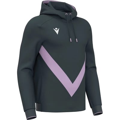 Macron Thunder Fenders Sweater Met Kap Heren - Antraciet / Lila | Maat: M