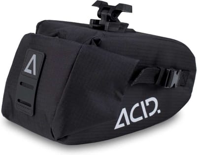 ACID Zadeltas - Inhoud 1.2 L - 20x12x11 cm - Zwart