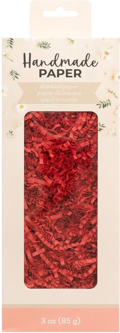 American Crafts Papiersnippers Rood - Papierpulp maken - 34017594
