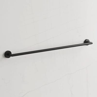 Kronenbach Lima 2.0 Black bath towel rail 80 cm 29.200.154.0005