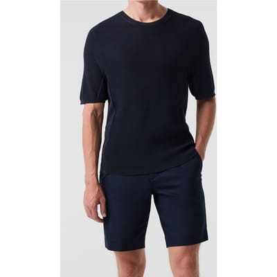 AlphaTauri Fosos V4.y9.01 Flat-knit-shirt Dark Navy Size: S | T-Shirts Outlet | Heren | Blauw