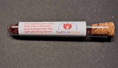 Saffron4you - Kruiden & Specerijen - Saffraan - 100% Pure Kwaliteit - Saffraandraadjes - 0,5 gram