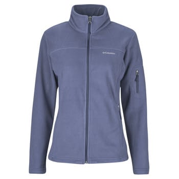 Columbia Fast Trek II Fleece Vest Dames Volwassenen - Sluiting en Zakken met Rits - Outdoorvest - Blauw - Maat S