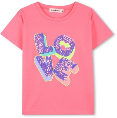 Billieblush U21957 T-shirt Met Korte Mouwen Roze 12 Years Meisje