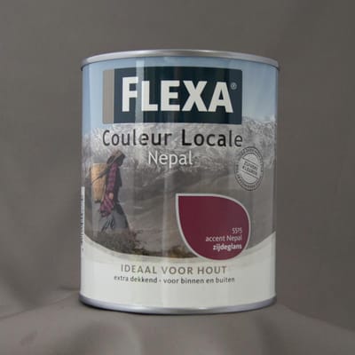 Flexa Couleur Locale Hoogglans Watergedragen Nepal 0,75 L 5515 Accent Nepal