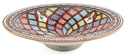 Dishes & Deco Marron Schaal - Ø34xH8cm