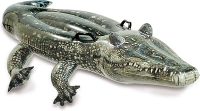 Intex - Luchtmatras - Opblaasfiguur - Luchtbed - Krokodil - Afmetingen: 170x86 Cm