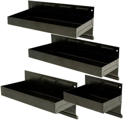 Set van 4 Magnetische Gereedschapsschalen - Flexibele Opbergbakken voor Schroeven en Moeren