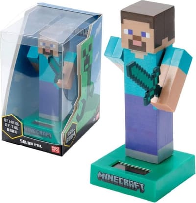 Minecraft Steve Solar Pal