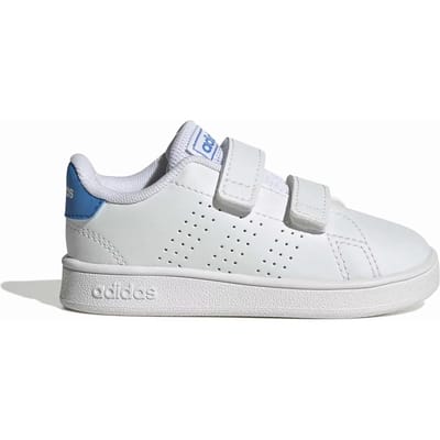 Adidas Advantage Lifestyle Court Two Hook-and-loop Babyschoenen Wit EU 27 Kinderen