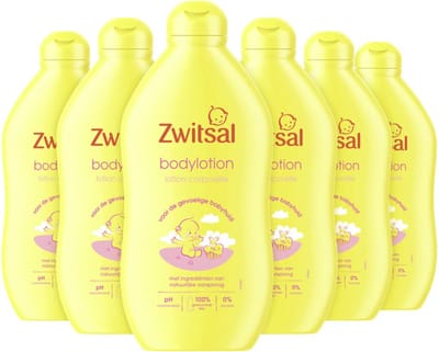 Zwitsal - Babybodylotion - Extra verzorgend & Zacht - 200ml x 6