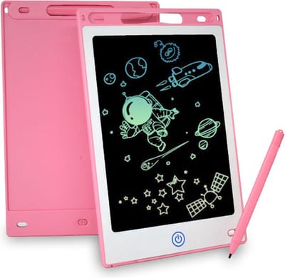 Tekenbord kinderen Kiraal - Tekentablet - LCD Tekentablet kinderen - Grafische tablet kinderen - Kindertablet Roze