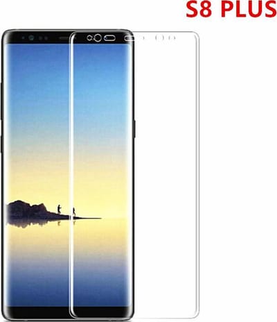 Samsung Glazen Gehard schermbeschermer Samsung Galaxy S8 PLUS 3D volledig scherm bedekt explosieveilige gehard glas Screen beglazing Glass Cover Film