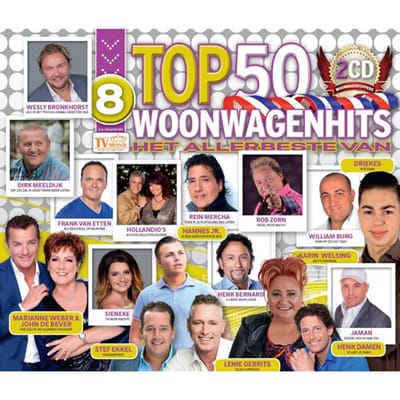Woonwagenhits Top 50 Deel 8 - CD