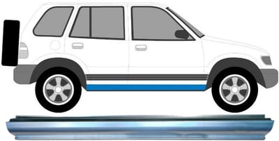 Reparatie dorpel voor Kia Sportage 1994-2002 / Rechts