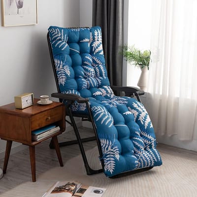 Loungekussen - Tuinkussen Relaxstoel - Buiten Zonnen - Dikke Vulling - 53 x 170cm - Zandkleur