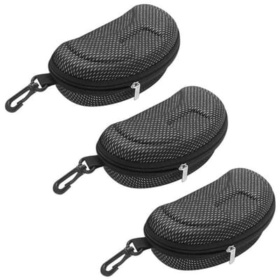 Allecto - Zonnebril Etui - Duurzame Hardcase - Zwart - Handige