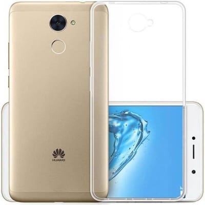 Transparant TPU Siliconen Case Hoesje Geschikt voor Huawei Y7 Prime