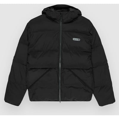 Element Hooded Puffer Jas zwart
