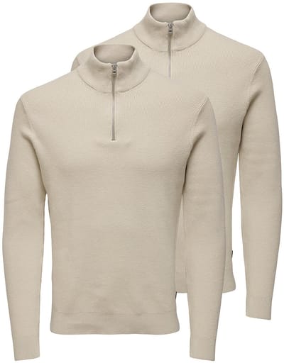 Only & Sons Heren sweattroyer 2 pack Phil