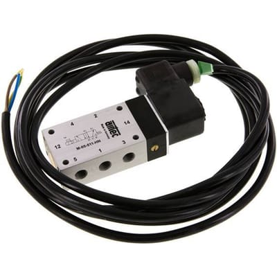 5/2 G1/8'' Magneetventiel 24V DC ATEX 3-10bar/42-140psi Airtec
