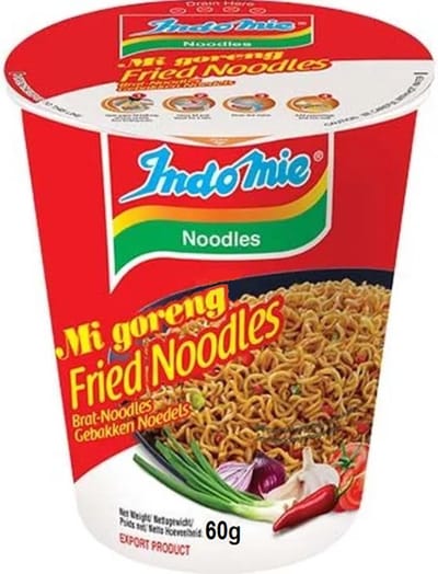 Indomie Instant Noodles Noedels Migoreng in Cup 8 x 60 Gram