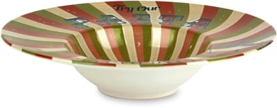 Excelsa Italiaans Design – Little Italy | Set van 6 Diepe Borden (28,5 x 28,5 x 6,5 cm)
