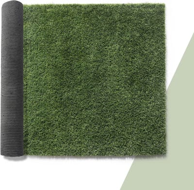 Kunstgras Tapijt voor Tuin en Balkon | Vervangbaar en Wasbaar | Natuurlijke Gevoelens en Veilig voor Gezondheid