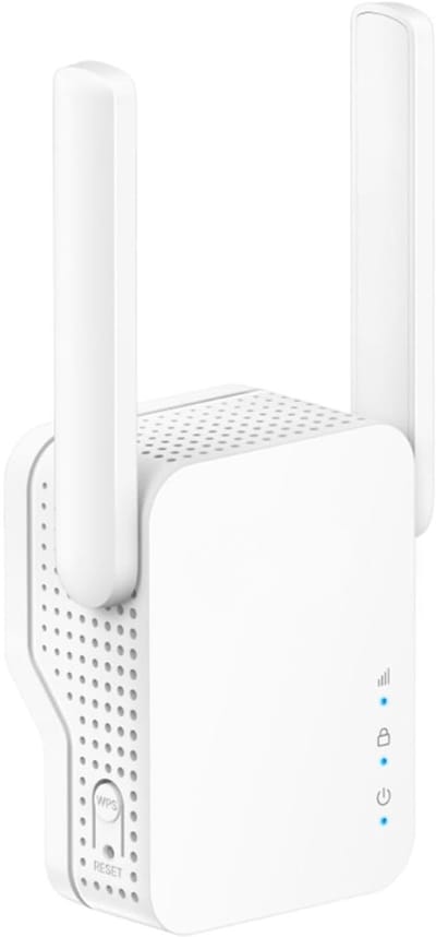 KAD® WiFi Versterker - WiFi Versterker Stopcontact - WiFi Booster - WiFi Versterker Draadloos - Wit - 4cm x 6cm x 8cm