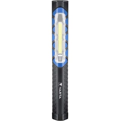Varta 17647101421 Work Flex Pocket Light Penlight werkt op batterijen LED 110 lm 230 mm Grijs, Blauw