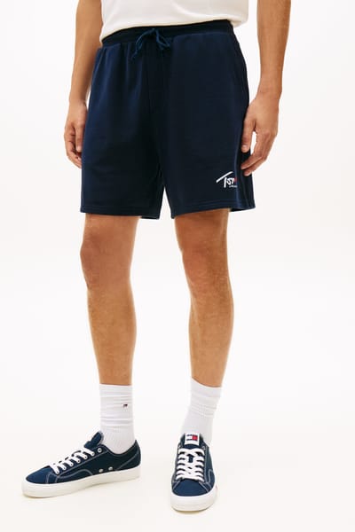 Tommy Hilfiger Tjm Signature Beach Shorts Dark Night Navy Taglia: L | Pantaloncini Outlet | Uomo | Nero