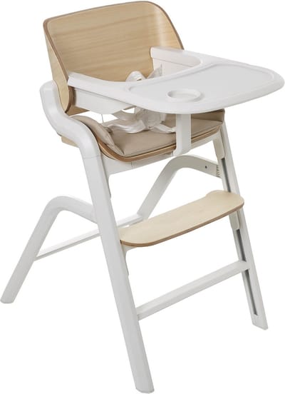 Vertbaudet Pack Hoge kinderstoel + Ligstoel + Babyset + Kussen + Plateau WOODYNEST